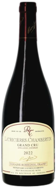 vue du vin Domaine Rossignol Trapet Grand Cru 2022