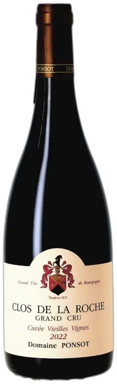 photo du vin Domaine Ponsot Grand Cru Vieilles Vignes 2022
