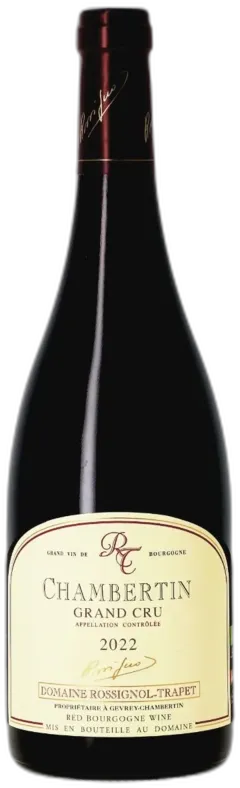 vue du vin Domaine Rossignol Trapet Grand Cru 2022