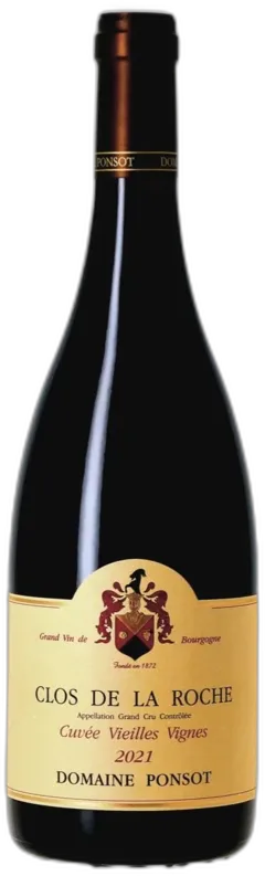 illustration du vin Domaine Ponsot, Clos de la Roche, Vieilles Vignes, 2o21