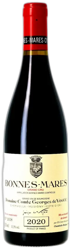 illustration du vin Domaine Comte de Georges de Vogüé, Bonnes-Mares, 2020