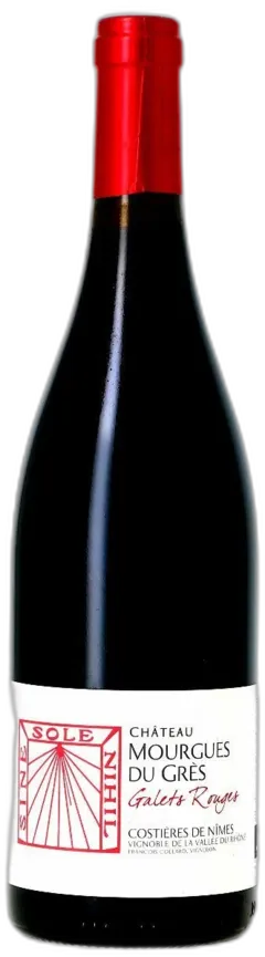 capture du vin Château Mourgues du Grès, les Galets Rouges 2023
