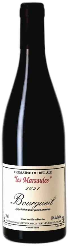 photo du vin Domaine du Bel Air les Marsaules 2021