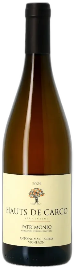 photo du vin Domaine Antoine Marie Arena, Hauts de Carco 2024