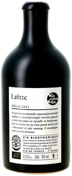 aperçu du vin Château Lafitte, Argile