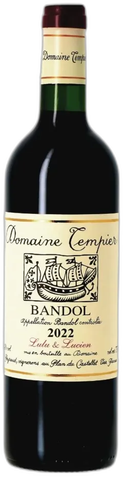 image du vin Domaine Tempier, Lulu & Lucien, 2022