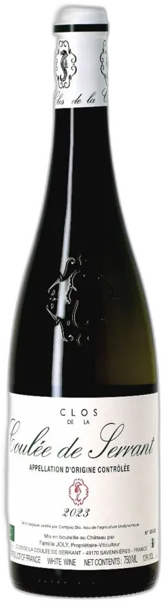 photo du vin Nicolas Joly, Clos de la Coulée de Serrant 2023
