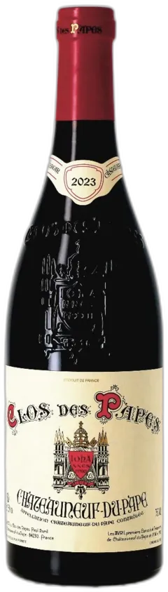 photo du vin Clos des Papes Chateauneuf-du-Pape 2023