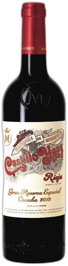 photos du vin Marqués de Murrieta Castillo de Ygay Gran Reserva 2012
