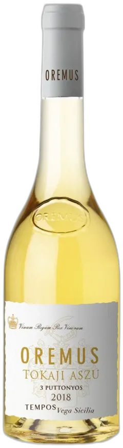 illustration du vin Oremus, Tokaji Aszú 3 Puttonyos 2018