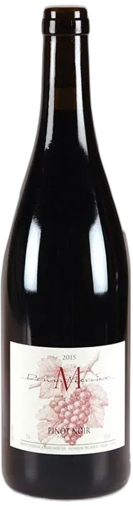 vue du vin Eau-de-Vie de Marc Denis Mercier Pinot Noir