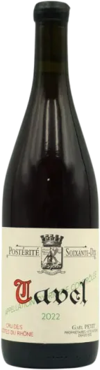 aperçu du vin Tavel Postérité 70 2022 Gaël Petit
