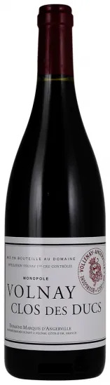 vue du vin Volnay 1er Cru Clos des Ducs 2017 Marquis d’Angerville