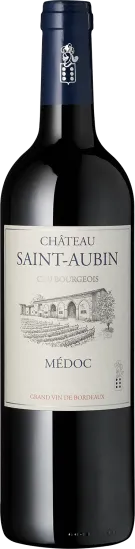 photo du vin Médoc Château Saint-Aubin 2020