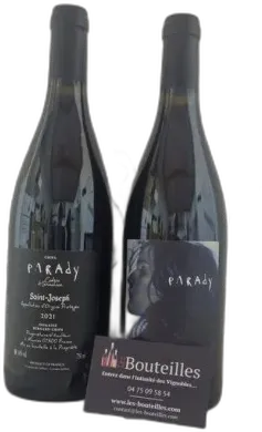 photo du vin Bernard Gripa Parady Saint-Joseph Rouge 2021