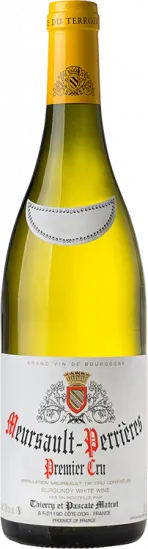 vue du vin Meursault Perrières 1er Cru 2018 Matrot
