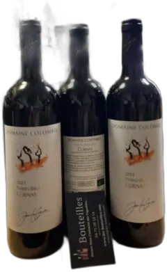 photos du vin Jean Luc Colombo Cornas Terres Brulées 2021 Biologique Certifiée