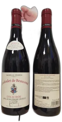 image du vin Coudoulet de Beaucastel Rouge 2023 Cote du Rhone Famille Perrin