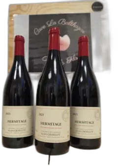 photos du vin Alain Graillot Hermitage 2023