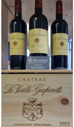 illustration du vin Cuvée Romain Pauc Rouge 2022 Corbières Boutenac Château la Voulte Gasparets