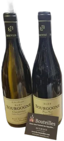 photos du vin Domaine Rene Bouvier Bourgogne Pinot Noir Bourgogne France