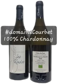 photos du vin Domaine Courbet les Rondos 2020 Côtes du Jura Chardonnay