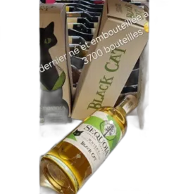 photo du vin Distillerie du Vercors, Tourbé Black Cat Séquoia Single Malt Bio 43 vo