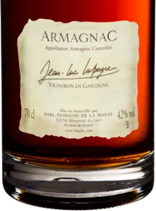 vue du vin Domaine de la Haille Lapeyre Jean-Luc Armagnac 1988 Magnum