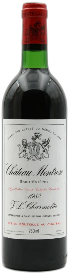 photos du vin Château Montrose 1982 Saint Estephe
