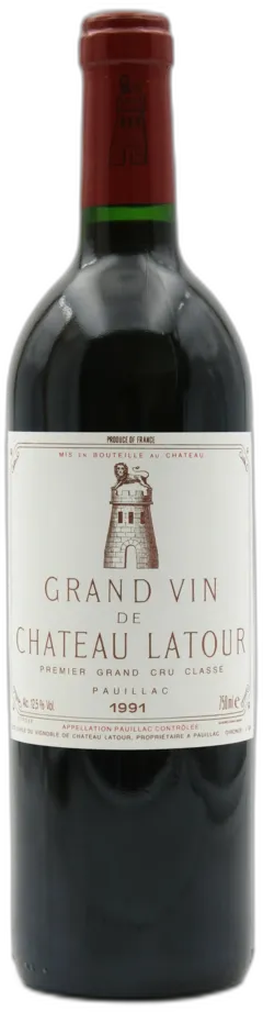 photos du vin Château Latour 1991 Pauillac 1er Grand Cru Classé