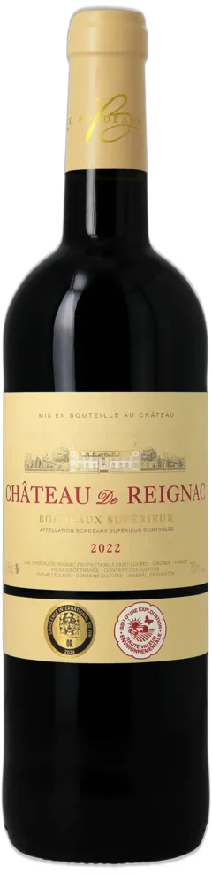 vue du vin Château de Reignac 2022