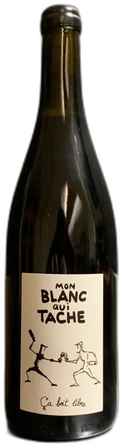 vue du vin Mon Blanc Qui Tâche ca Boit Libre, Damien Bastian