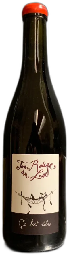 illustration du vin Ton Rouge du Lac, ca Boit Libre, Damien Bastian