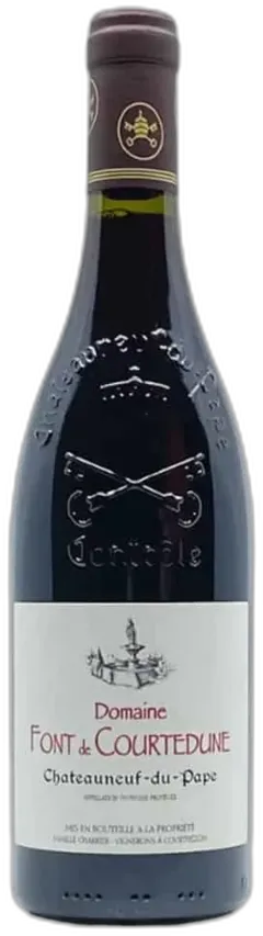 vue du vin Font de Courtedune Chateauneuf du Pape 2021