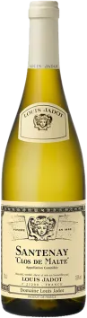 vue du vin Louis Jadot Santenay Clos de Malte Blanc 2023 Vin Bourgogne