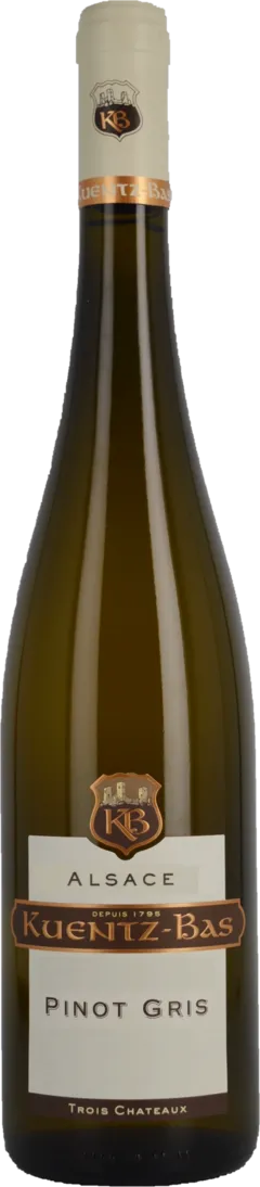 photo du vin Domaine Kuentz Bas Pinot Gris Trois Châteaux 2018 Demeter