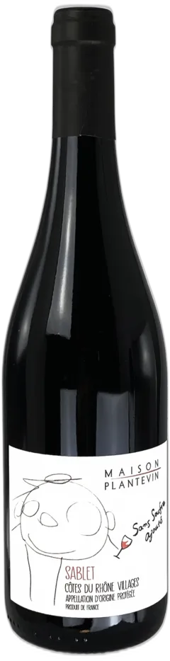 photo du vin Domaine Plantevin Côtes du Rhône Villages Sablet 2023 Sans Sulfite