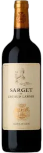 photo du vin Sarget de Gruaud Larose