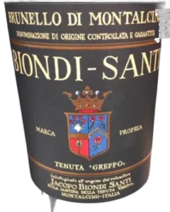 photo du vin Biondi-Santi Tenuta "Greppo"