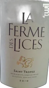 photo du vin la Ferme des Lices