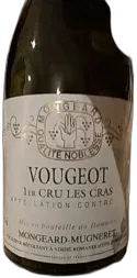 photo du vin Vougeot Premier Cru les Cras