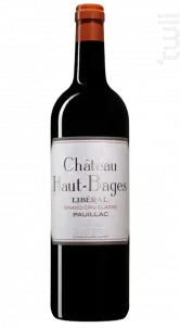 photo du vin Château Haut Bages Libéral