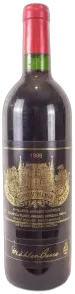 vue du vin 1998 Margaux Château Palmer Grand Cru Classé Rouge Bordeaux