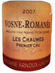 image du vin Vosne-Romanée 1er Cru les Chaumes