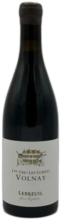 vue du vin Volnay 1er Cru 2022 "les Lurets" Jean-Baptiste Lebreuil