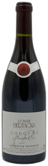 photo du vin Vougeot 1er Cru les Petits Vougeots 2015 Domaine Bertagna