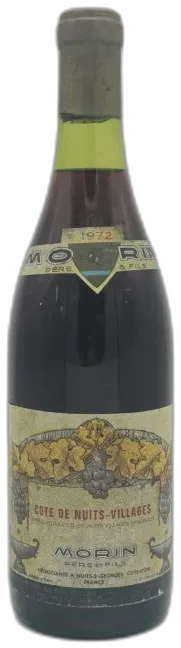 image du vin Côte de Nuits Villages 1972 Morin Père & Fils