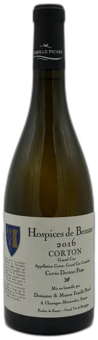 image du vin Corton Grand Cru 2016 Blanc Cuvée Docteur Peste Hospices de Beaune