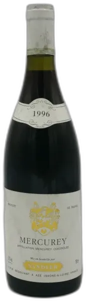 photo du vin Mercurey 1996 Sandler