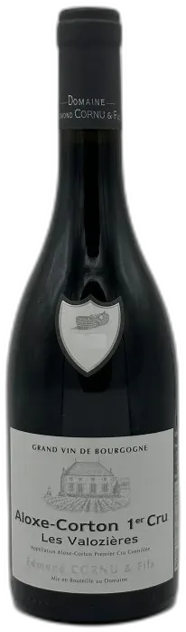photos du vin Aloxe-Corton 1er Cru les Valozières 2018 Domaine Edmond Cornu